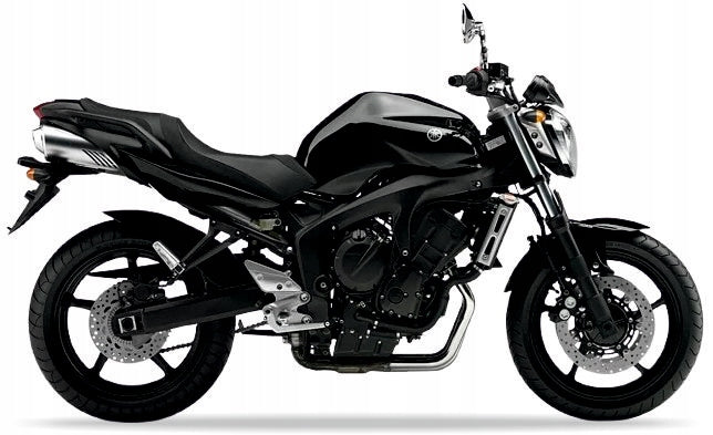 NAKLEJKI NA MOTOCYKL JUULA DO YAMAHA FZ6 N 2008-2009 CZARNY SMX