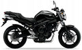 NAKLEJKI NA MOTOCYKL JUULA DO YAMAHA FZ6 N 2008-2009 CZARNY SMX