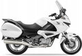 Naklejki na motocykl Honda Nt 700 V Deauville 2006-2010 Biały Nh138 - Juula