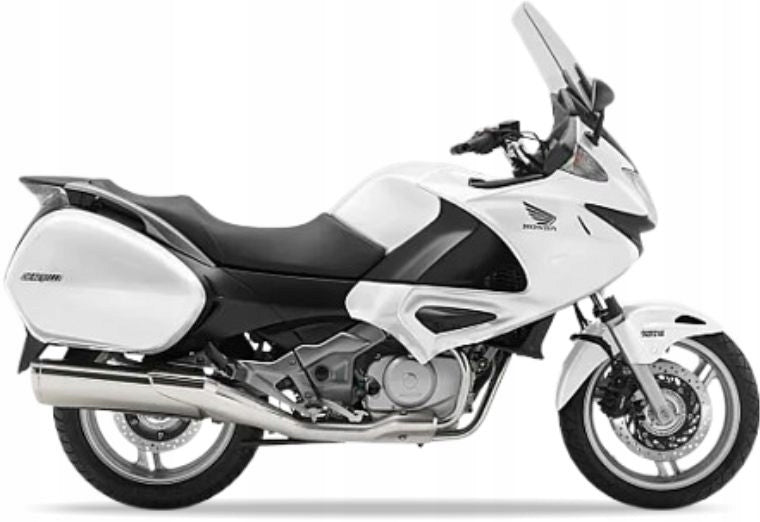 Naklejki na motocykl Honda Nt 700 V Deauville 2006-2010 Biały Nh138 - Juula