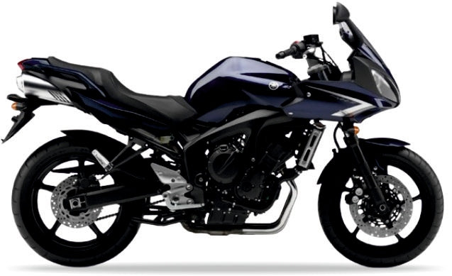 NAKLEJKI NA MOTOCYKL JUULA DO YAMAHA FZ6 S FAZER 2008-2009 NIEBIESKI