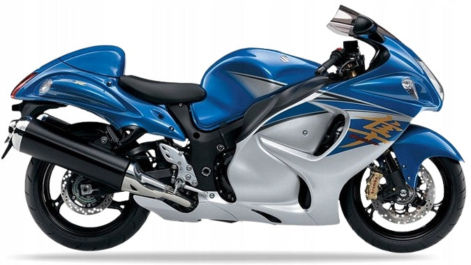 NAKLEJKI NA MOTOCYKL JUULA DO SUZUKI GSX 1300 R HAYABUSA 2015 ASU NIEBIESKI YKY SREBRNY