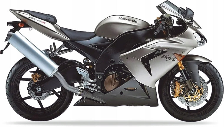 NAKLEJKI JUULA NA MOTOCYKL DO KAWASAKI ZX 10R 2005 TYTANOWY 725