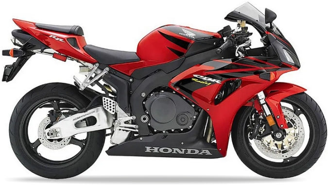 Autocollants JUUL pour moto Honda CBR 1000 RR 2006 USA Rouge R258 