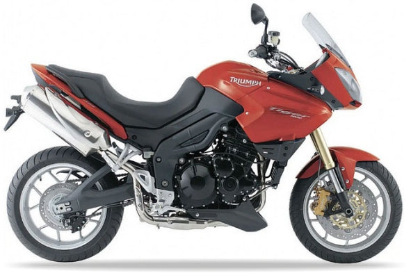 NAKLEJKI NA MOTOCYKL JUULA DO TRIUMPH TIGER 1050 2008-2009 BLAZING POMARAŃCZOWY