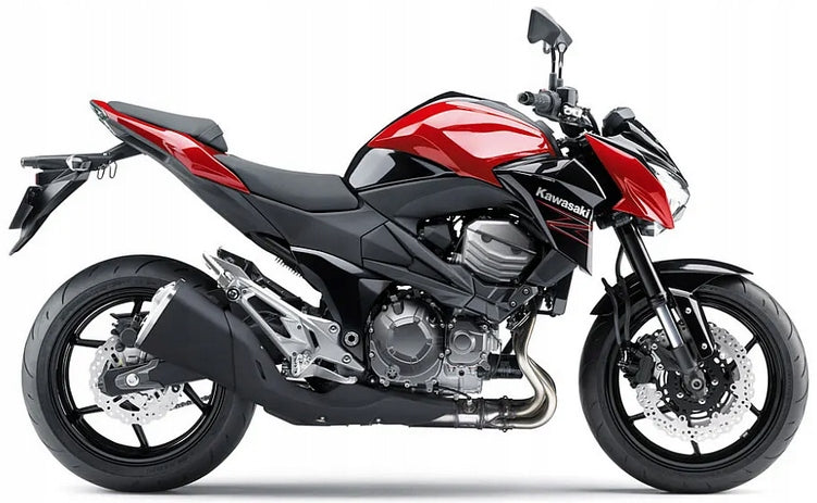 NAKLEJKI NA MOTOCYKL JUULA DO KAWASAKI Z 800 2015 E VERSION CZERWONY A5