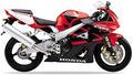 Naklejki na motocykl Honda Cbr 929 Rr 2001 Czerwony R258 - Juula