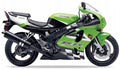 NAKLEJKI NA MOTOCYKL JUULA DO KAWASAKI ZX 7R 2002 ZIELONY 7F
