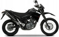 NAKLEJKI JUULA NA MOTOCYKL DO YAMAHA XT 660 R 2009-2010 CZARNY