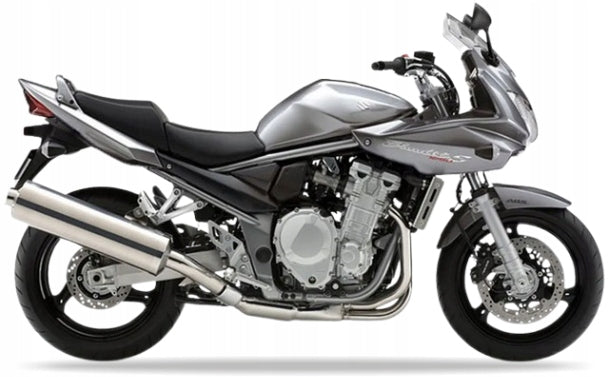 NAKLEJKI JUULA NA MOTOCYKL DO SUZUKI GSF 1250 S BANDIT 2008-2009 SZARY YHG