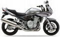 NAKLEJKI JUULA NA MOTOCYKL DO SUZUKI GSF 1250 S BANDIT 2008-2009 SZARY YHG