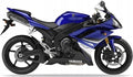 NAKLEJKI NA MOTOCYKL JUULA DO YAMAHA YZF R1 2008 NIEBIESKI 4C8D USA RN19