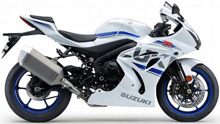 JUUL MOTORCYCLE STICKERS FOR SUZUKI GSX-R 1000 2018 WHITE YWW 