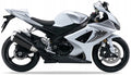 NAKLEJKI NA MOTOCYKL JUULA DO SUZUKI GSX-R 1000 2008 BIAŁY YBD
