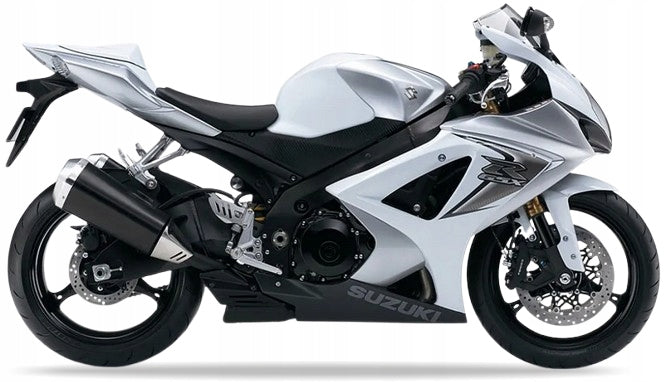 JUUL MOTORCYCLE STICKERS FOR SUZUKI GSX-R 1000 2008 WHITE YBD 