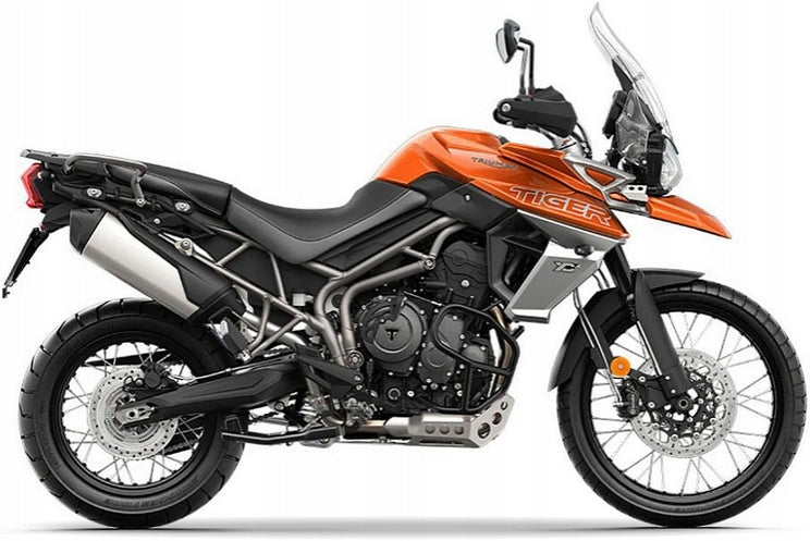 NAKLEJKI NA MOTOCYKL JUULA DO TRIUMPH TIGER 800 XCA 2018-2020 POMARAŃCZOWY