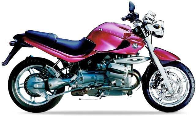 NAKLEJKI JUULA NA MOTOCYKL DO BMW R 1150 R 2002-2006 CZERWONY