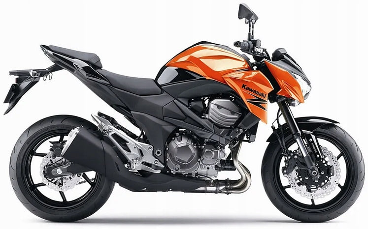 NAKLEJKI NA MOTOCYKL JUULA DO KAWASAKI Z 800 2013 E VERSION POMARAŃCZOWY