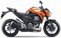 NAKLEJKI NA MOTOCYKL JUULA DO KAWASAKI Z 800 2013 E VERSION POMARAŃCZOWY