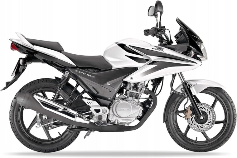 NAKLEJKI NA MOTOCYKL JUULA DO HONDA CBF 125 2009-2012 BIAŁY NHB16