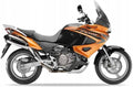 Naklejki na motocykl Honda Xl 1000 V Varadero 2007-2011 Pomarańczowy Yr290 - Juula