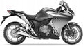 Naklejki na motocykl Honda Vfr 1200 F 2010-2015 Srebrny Nha14 - Juula