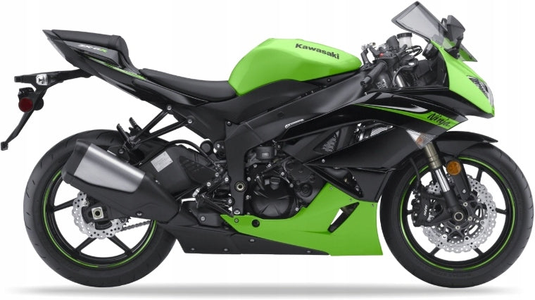 NAKLEJKI NA MOTOCYKL JUULA DO KAWASAKI ZX 6R 2010 ZIELONY 777