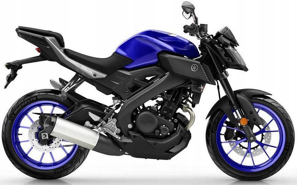 NAKLEJKI NA MOTOCYKL JUULA DO YAMAHA MT 125 2017 NIEBIESKI