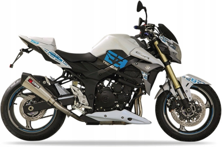 NAKLEJKI NA MOTOCYKL JUULA DO SUZUKI GSR 750 FREEGUN 2011-2017 BIAŁY