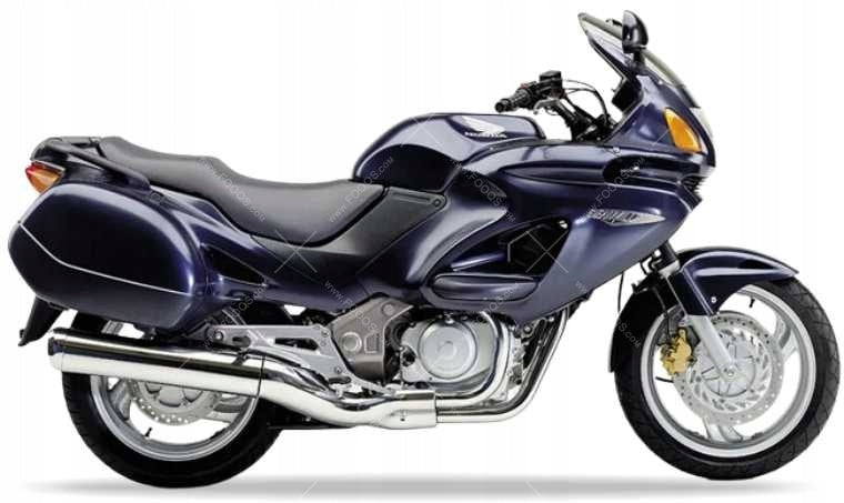 Naklejki na motocykl Honda Nt 650 V Deauville 1998-2002 Niebieski Transparent - Juula