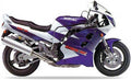NAKLEJKI NA MOTOCYKL JUULA DO SUZUKI GSX-R 1100 1997 E9P NIEBIESKI BIAŁY