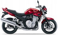 NAKLEJKI NA MOTOCYKL JUULA DO SUZUKI GSF 650 N BANDIT 2007-2008 CZERWONY YHL