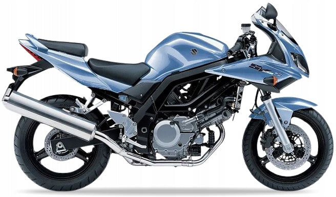 NAKLEJKI NA MOTOCYKL JUULA DO SUZUKI SV 650 S 2006 SREBRNO-NIEBIESKI YDV