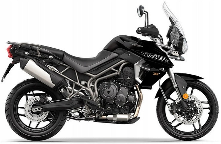 NAKLEJKI NA MOTOCYKL JUULA DO TRIUMPH TIGER 800 XRT 2018-2020 CZARNY