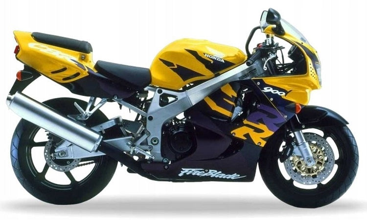 Naklejki na motocykl Honda Cbr 900 Rr 1996 Żółty Navy Y140I - Juula