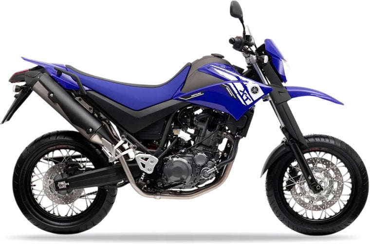 NAKLEJKI JUULA NA MOTOCYKL DO YAMAHA XT 660 X 2012 GŁĘBOKI NIEBIESKI E
