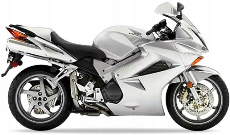 Naklejki na motocykl Honda Vfr 800 Interceptor 2002-2007 Srebrny Nh411 - Juula