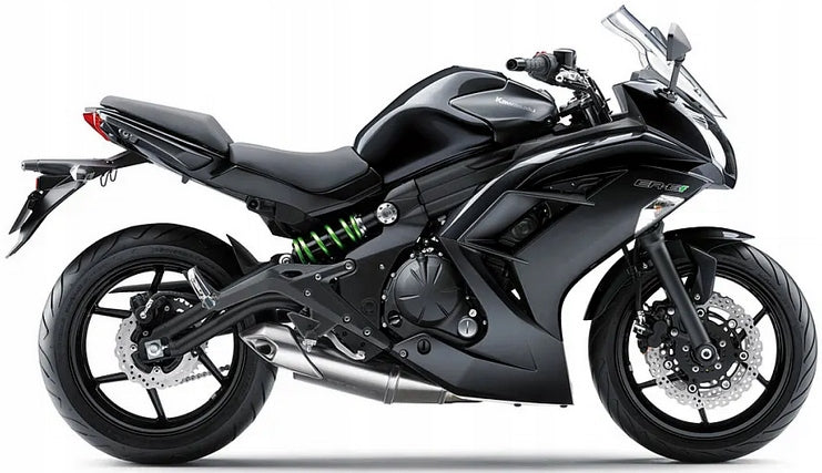 NAKLEJKI JUULA NA MOTOCYKL DO KAWASAKI ER 6F 2015-2016 CZARNY 660