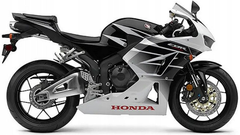Naklejki na motocykl Honda Cbr 600 Rr 2016 Grafitowo-Czarno-Srebrny Nhb01 - Juula