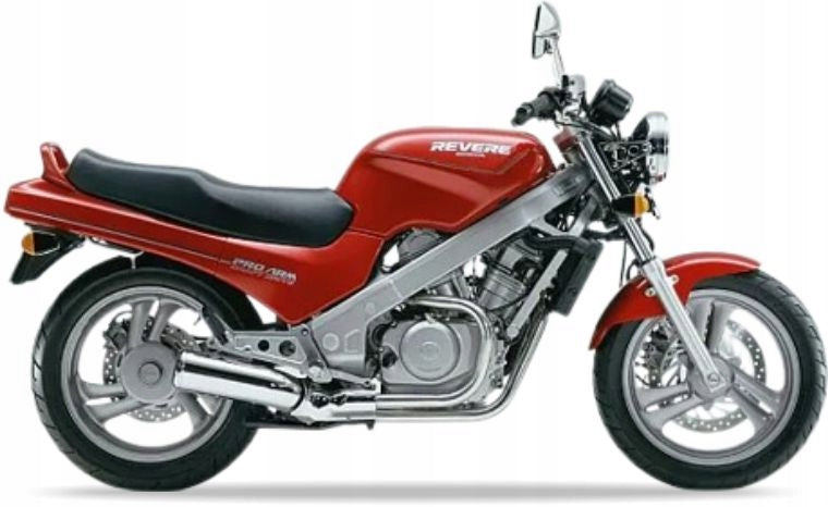 NAKLEJKI JUULA NA MOTOCYKL DO HONDA NTV 600 REVERE 1991 CZERWONY R107