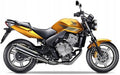 Naklejki na motocykl Honda Cbf 600 N 2007-2009 Żółty Y200 - Juula