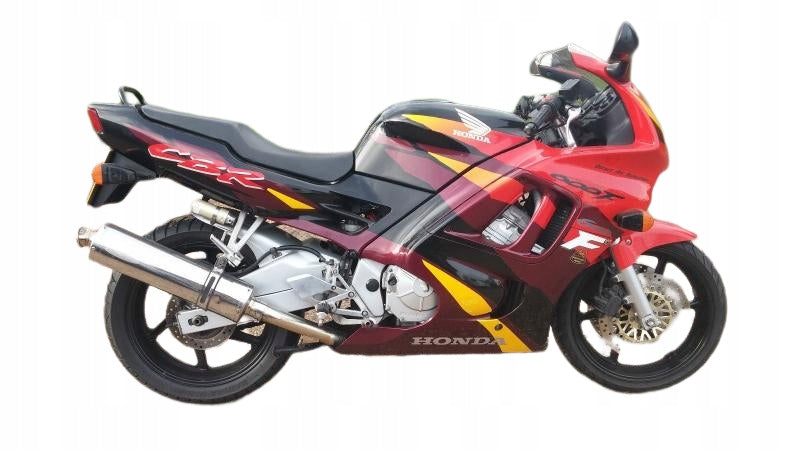 Naklejki na motocykl Honda Cbr 600F 1995 Czerw Czarn - Juula