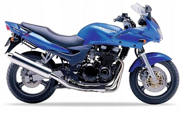NAKLEJKI NA MOTOCYKL JUULA DO KAWASAKI ZR 7 S 1999-2003 NIEBIESKI E1