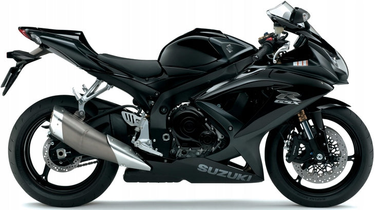 NAKLEJKI NA MOTOCYKL JUULA DO SUZUKI GSXR 600 2008-2010 CZARNY 019