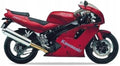 NAKLEJKI NA MOTOCYKL JUULA DO KAWASAKI ZXR 750 1990-1992 CIEMNY CZERWONY
