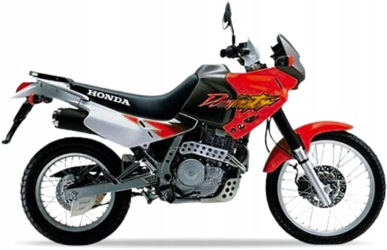 Naklejki na motocykl Honda Nx 650 Dominator 1996-2001 Czerwony Biały R201B - Juula