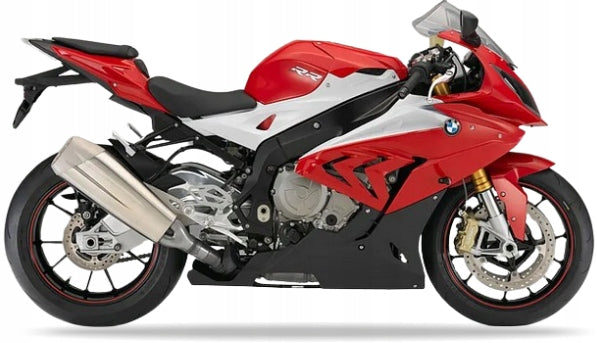 NAKLEJKI NA MOTOCYKL JUULA DO BMW S 1000 RR 2015-2016 RACING CZERWONY BIAŁY UNI YND6