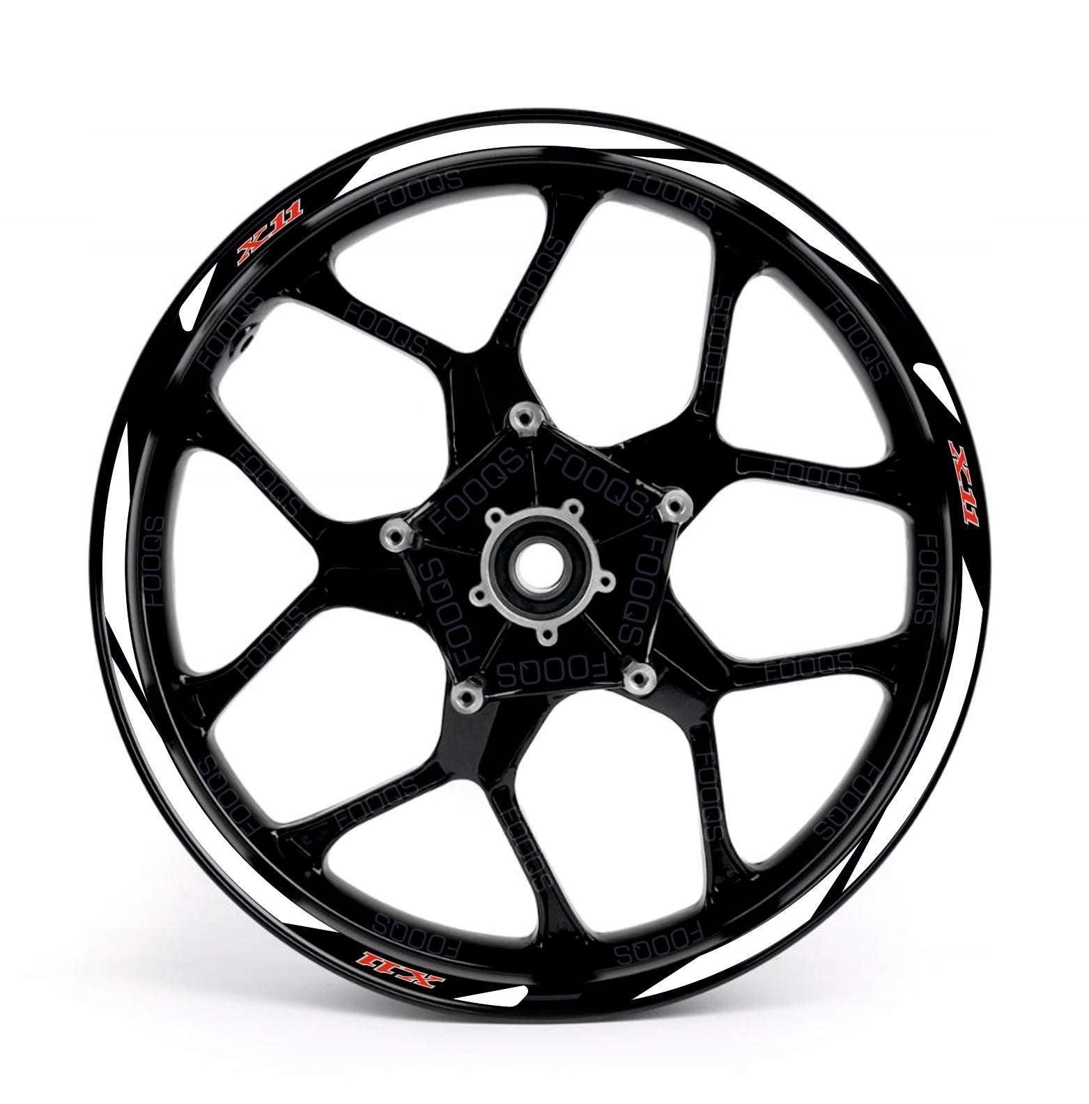 Autocollants JUUL pour jantes Honda X11 