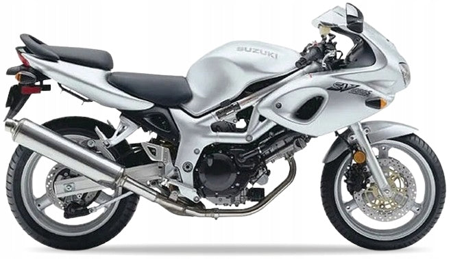 JUULA MOTORCYCLE STICKERS FOR SUZUKI SV 650 S 2002 SILVER YD8 