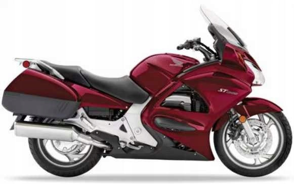 Naklejki na motocykl Honda St 1300 Pan European Usa 2005 Czerwony R151 - Juula